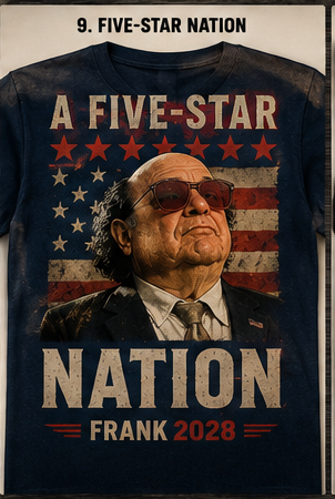 A Five-Star Nation Frank 2028 shirt