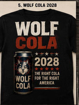 Wolf Cola 2028 shirt